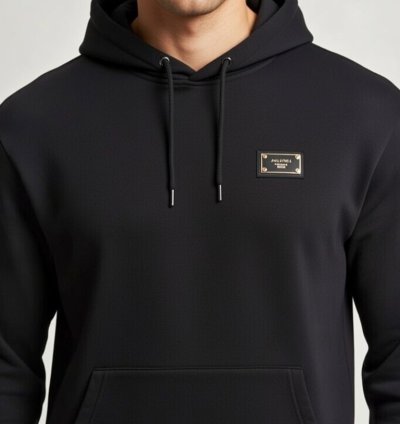 Malpeli Milan Black Men’s Hoodie
